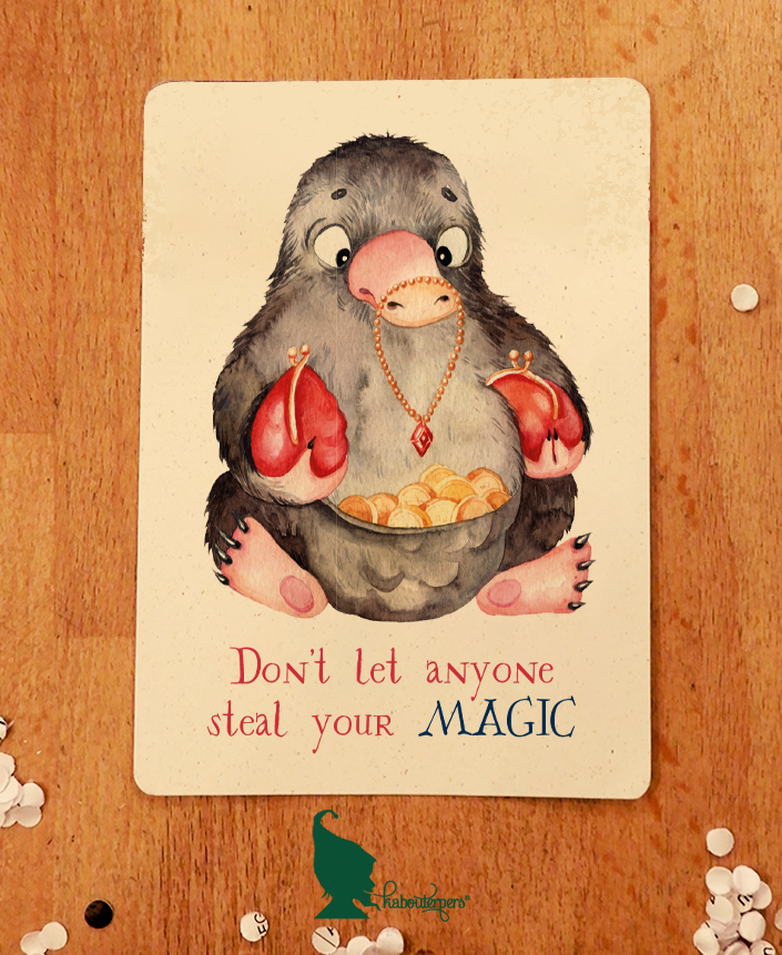 Don't let anyone steal your Magic - Olleke Wizarding Shop Amsterdam