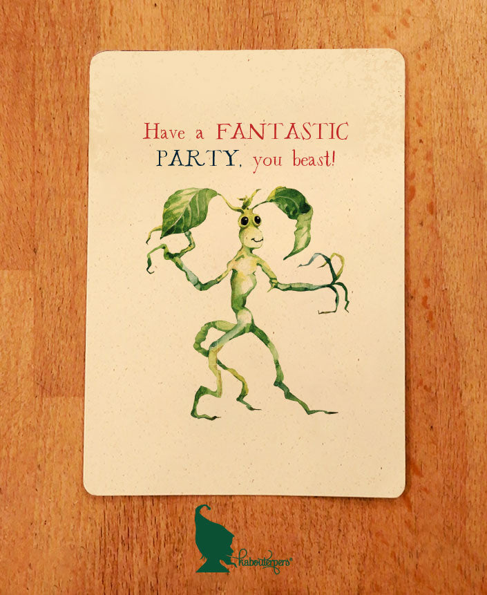 Have a Fantastic Party, you beast! - Olleke Wizarding Shop Amsterdam
