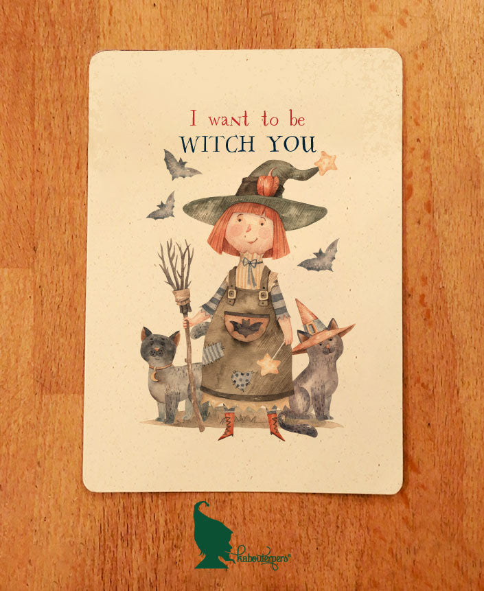 I want to be Witch you - Olleke Wizarding Shop Amsterdam