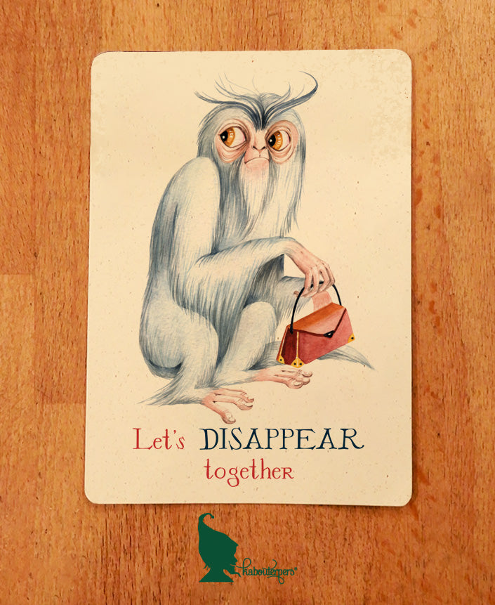 Let's disappear together - Olleke Wizarding Shop Amsterdam