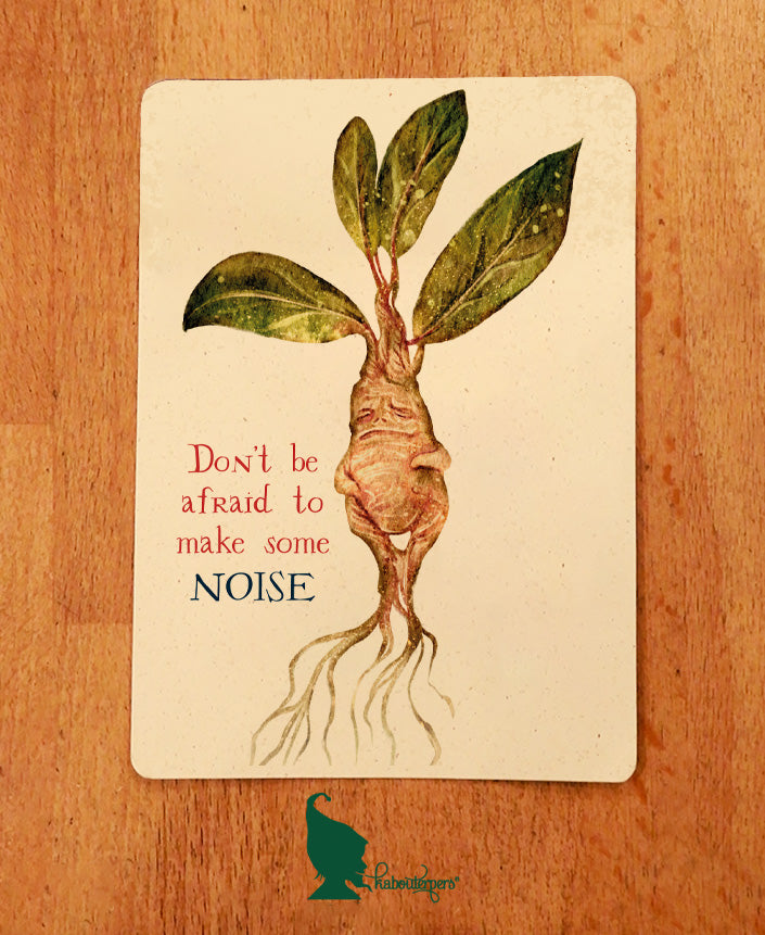 Don't be afraid to make some noise - Olleke Wizarding Shop Amsterdam