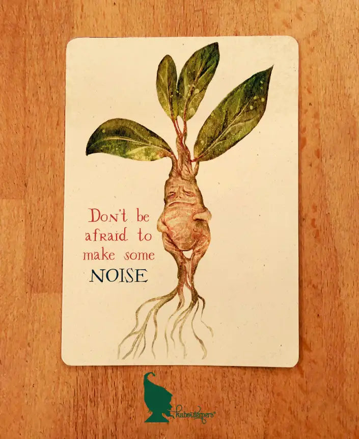 Don't be afraid to make some noise - Olleke Wizarding Shop Amsterdam
