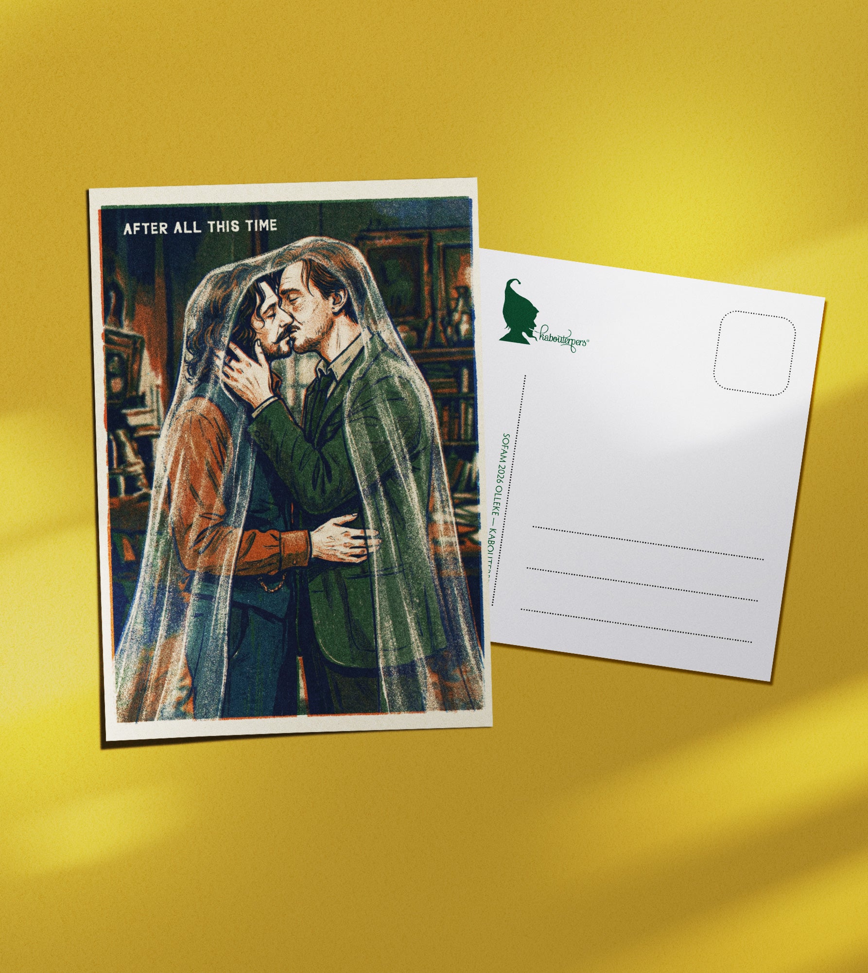 Worldpride postcard After all this time - Olleke Wizarding Shop Amsterdam