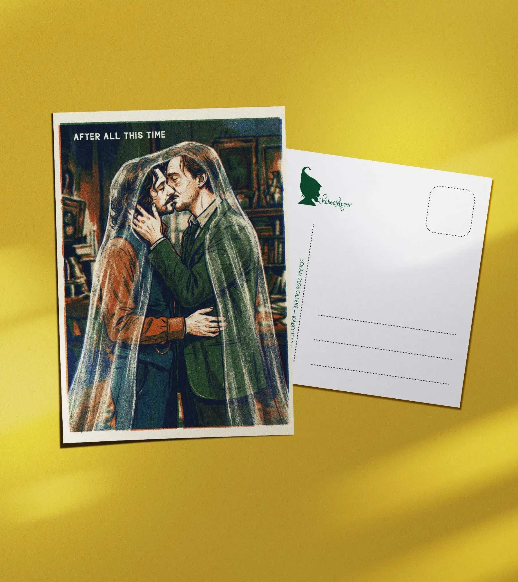 Worldpride postcard After all this time - Olleke Wizarding Shop Amsterdam