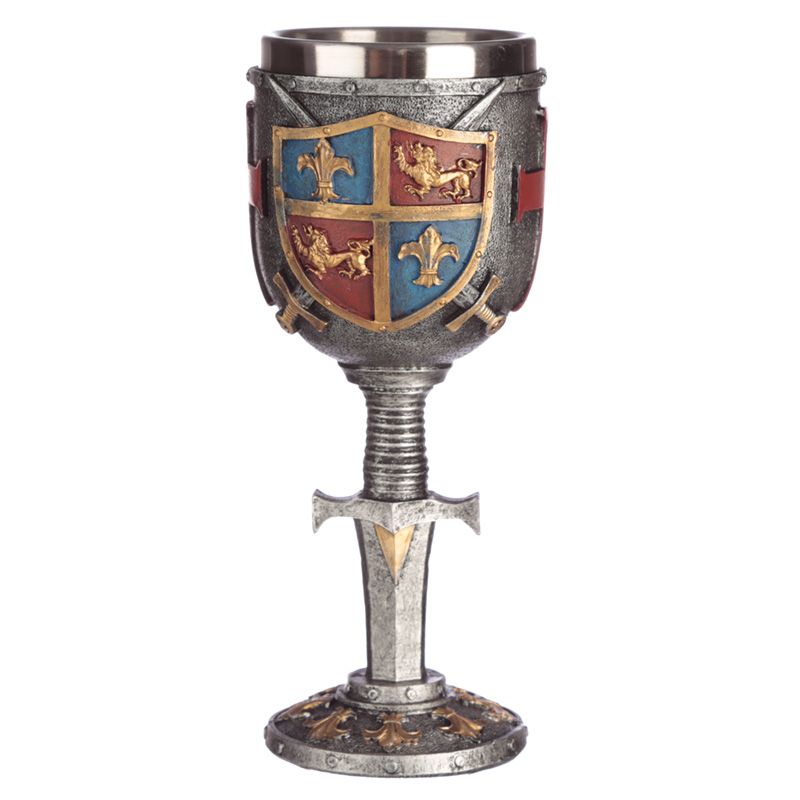 Knight's Crest Chalice - Olleke Wizarding Shop Amsterdam