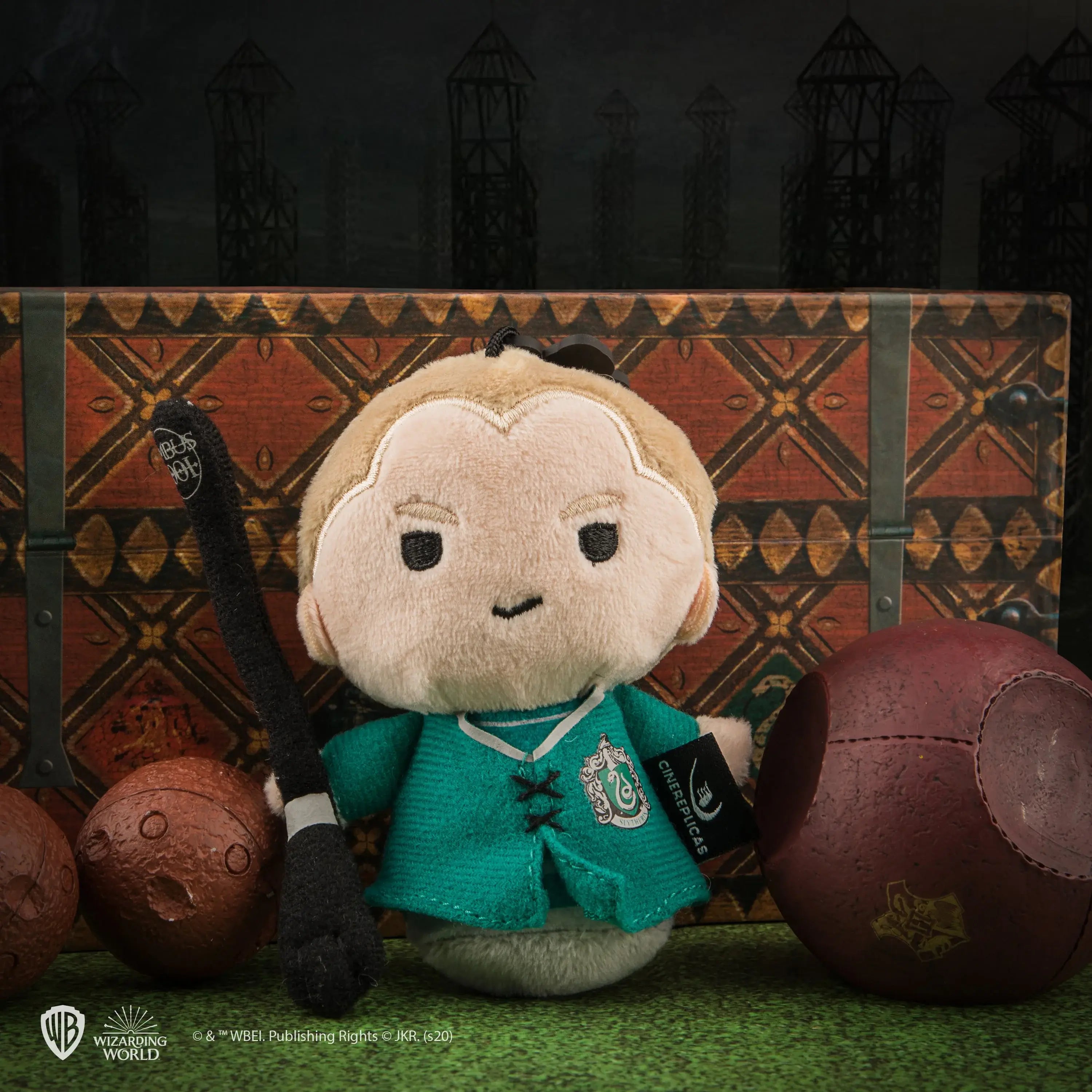 Quidditch Draco Malfoy Plush Keyring - Olleke Wizarding Shop Amsterdam