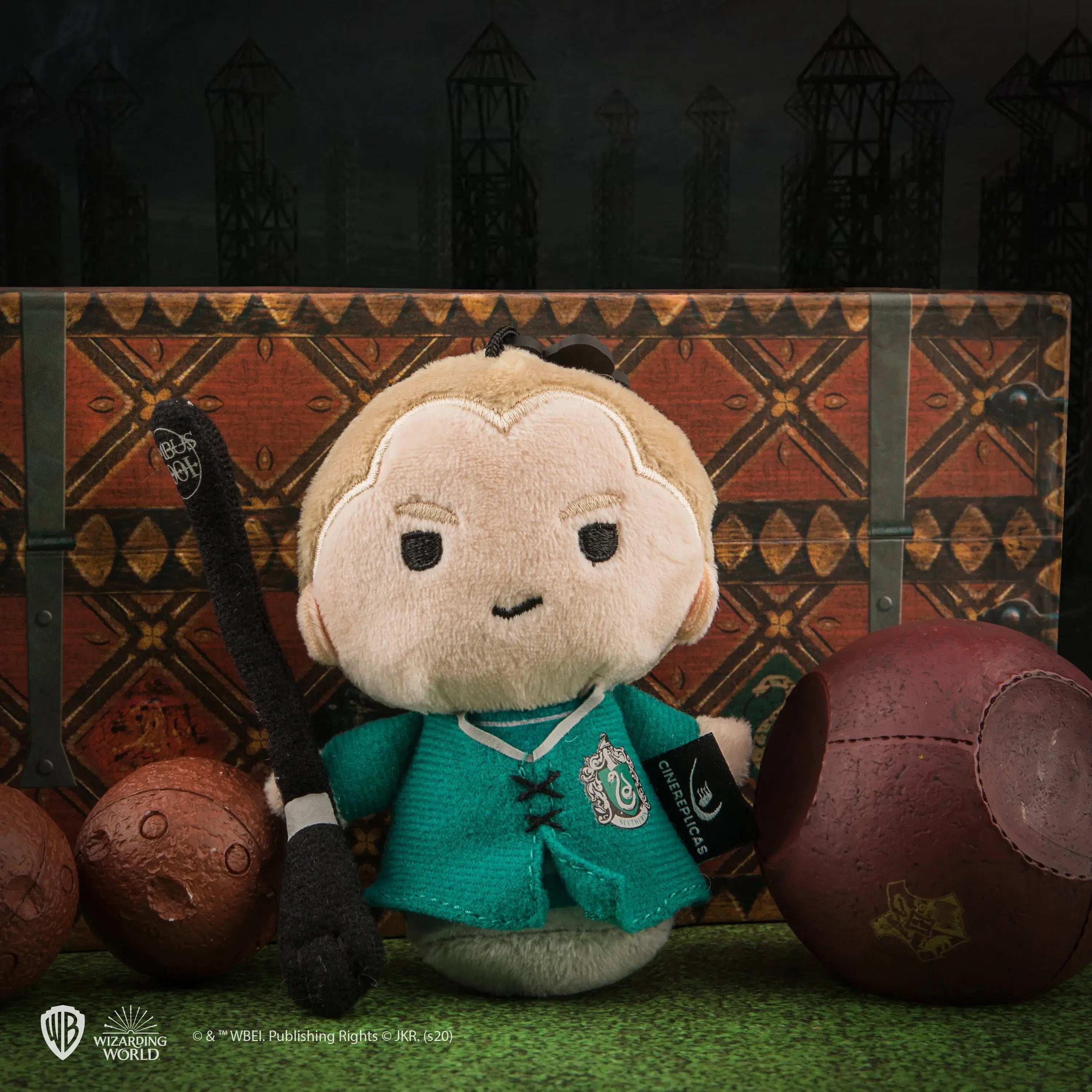 Quidditch Draco Malfoy Plush Keyring - Olleke Wizarding Shop Amsterdam