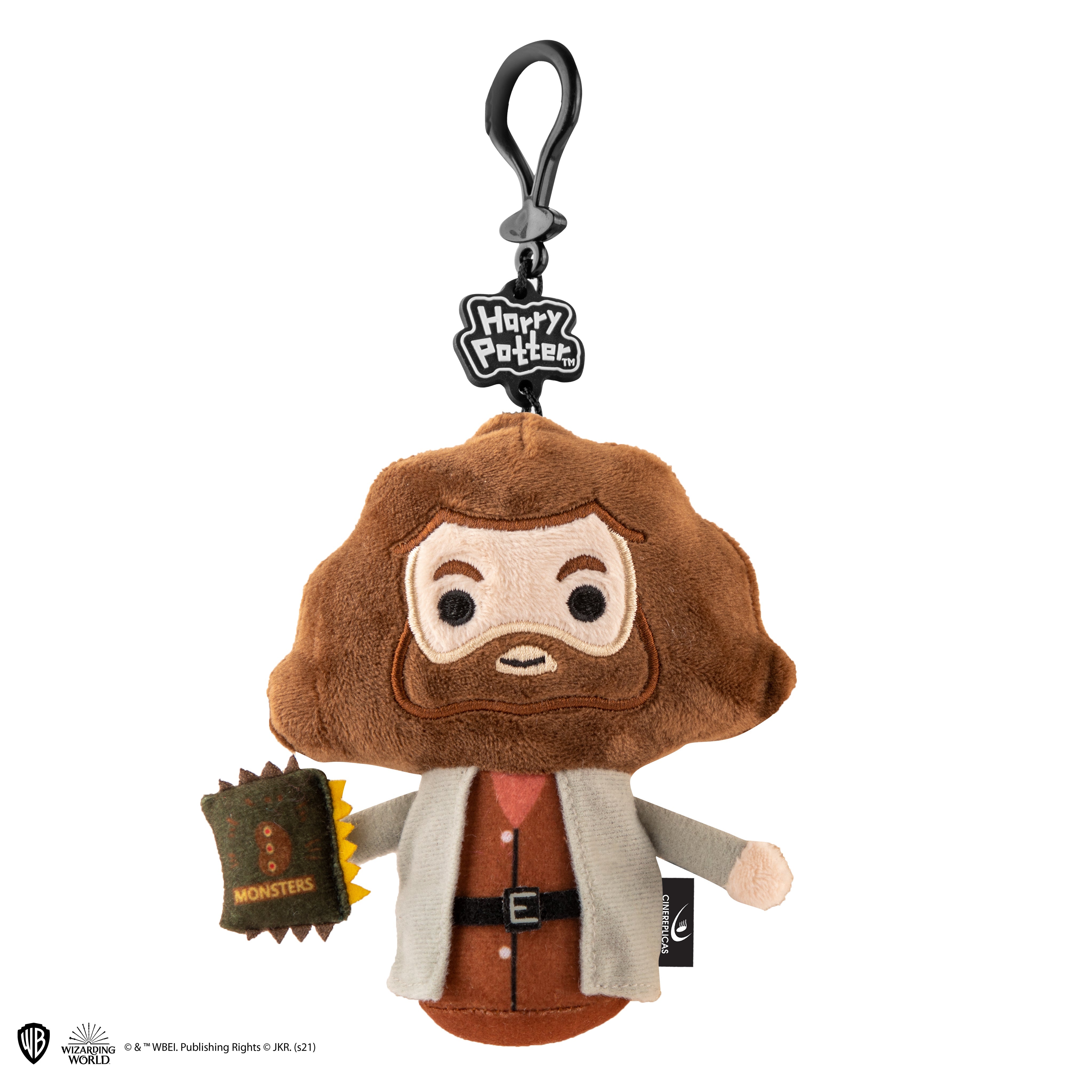 Rubeus Hagrid Plush Keyring - Olleke Wizarding Shop Amsterdam