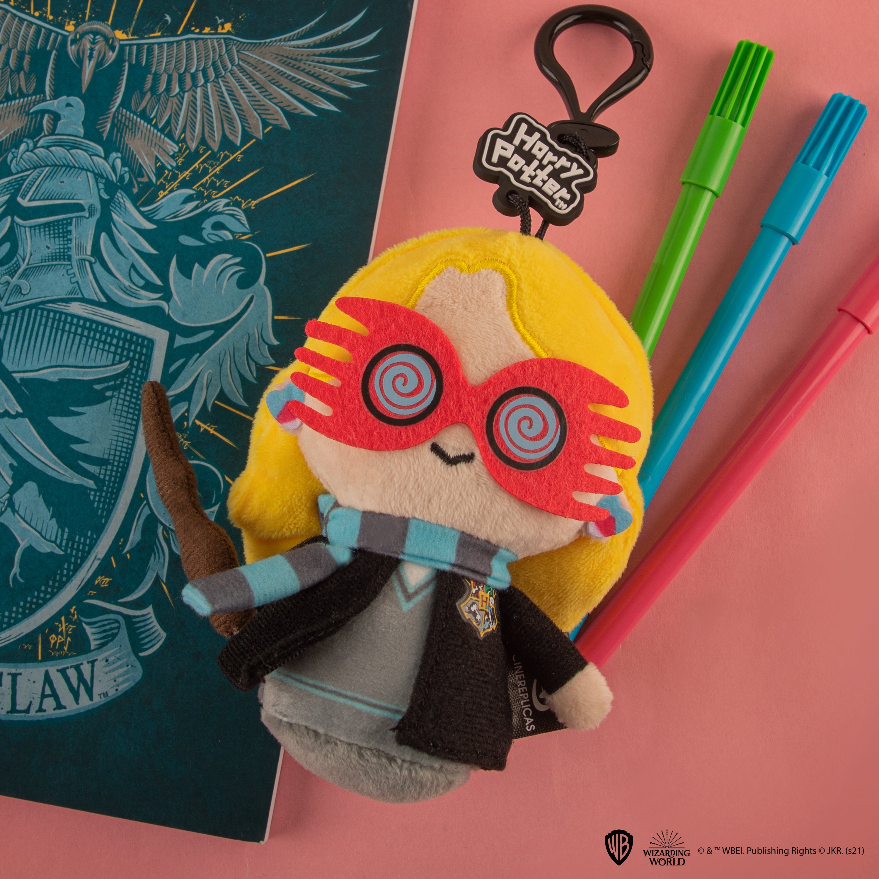 Luna Lovegood Plush Keyring - Olleke Wizarding Shop Amsterdam