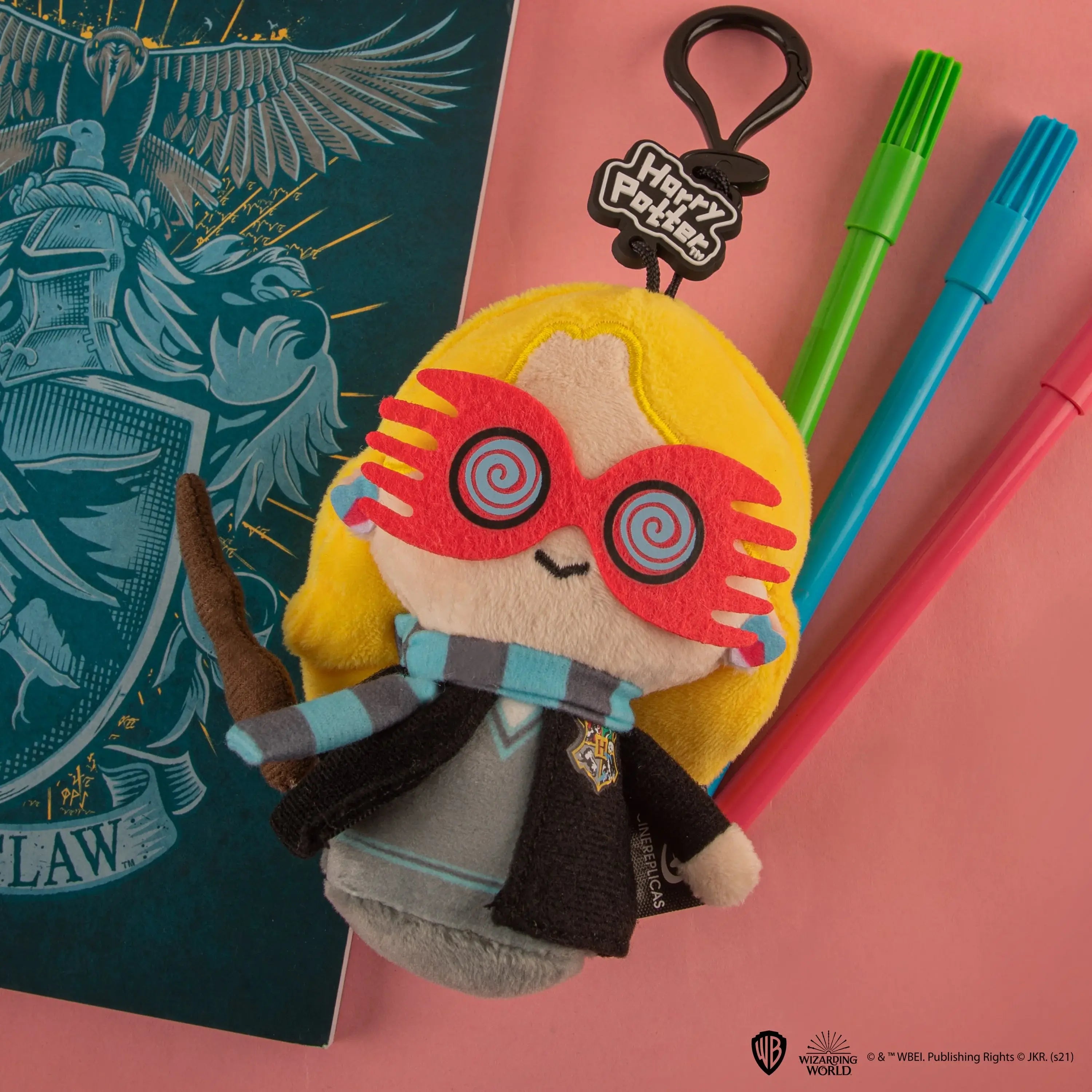 Luna Lovegood Plush Keyring - Olleke Wizarding Shop Amsterdam