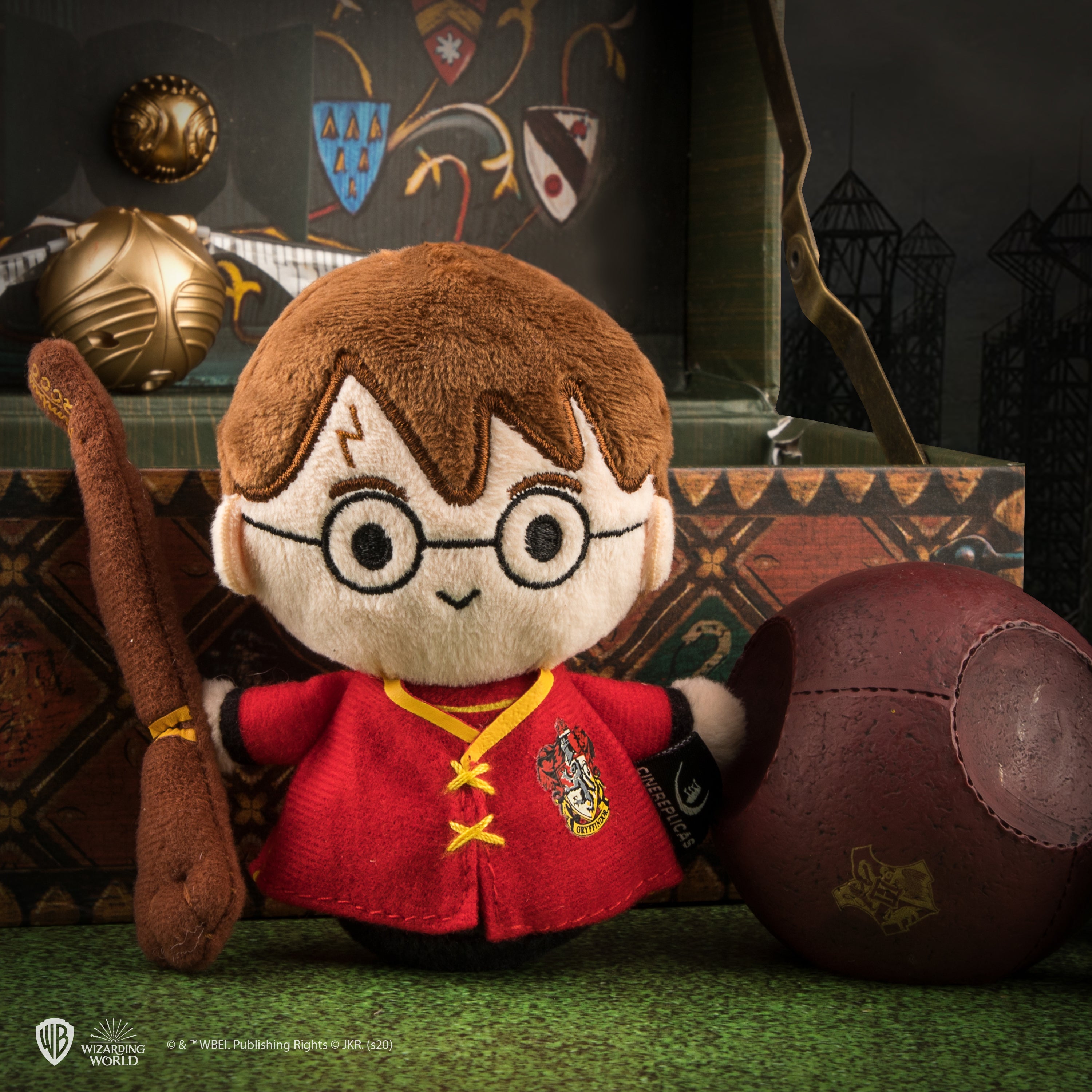 Quidditch Harry Potter Plush Keyring - Olleke Wizarding Shop Amsterdam