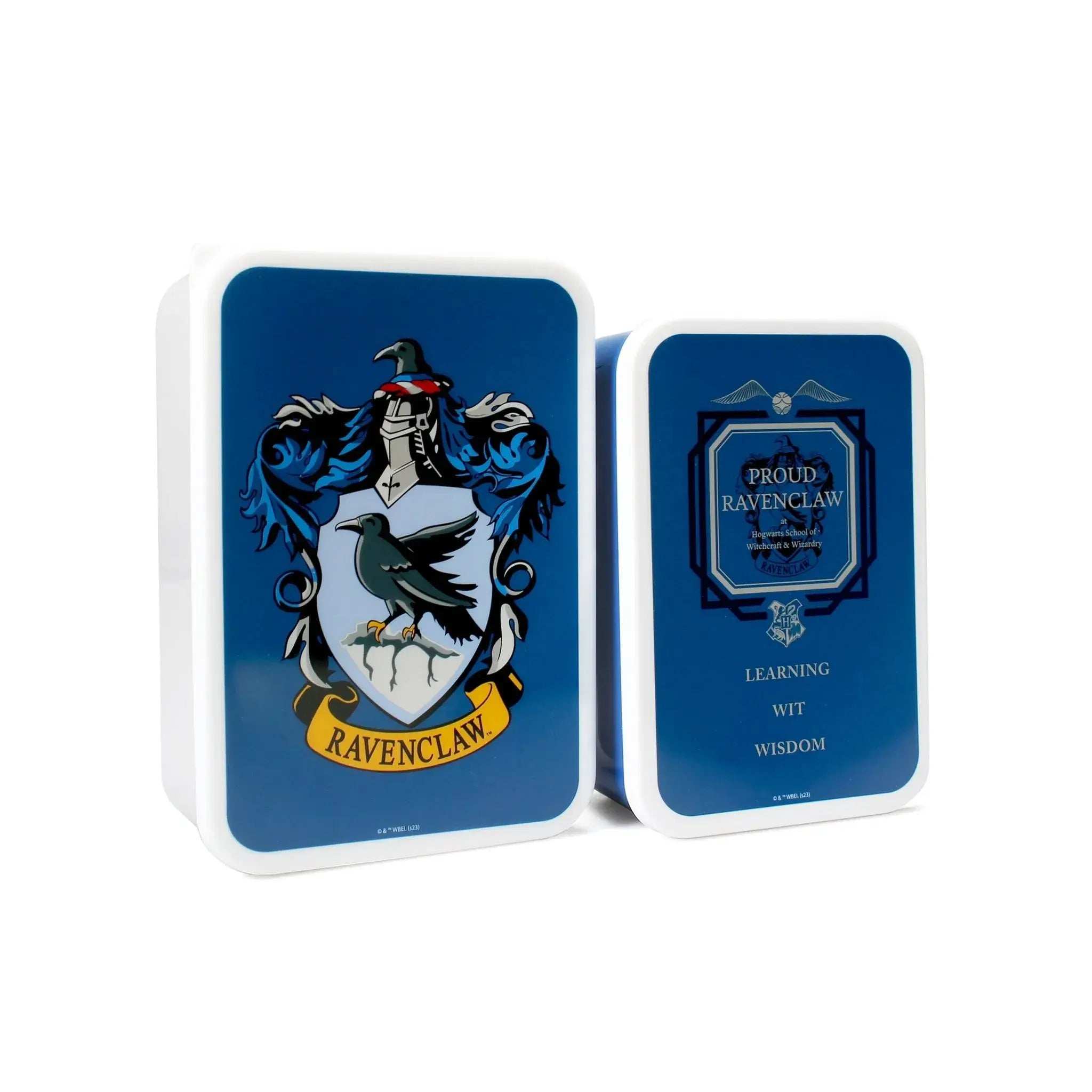 Harry Potter Snack Boxes Set of 2 Ravenclaw - Olleke Wizarding Shop Amsterdam