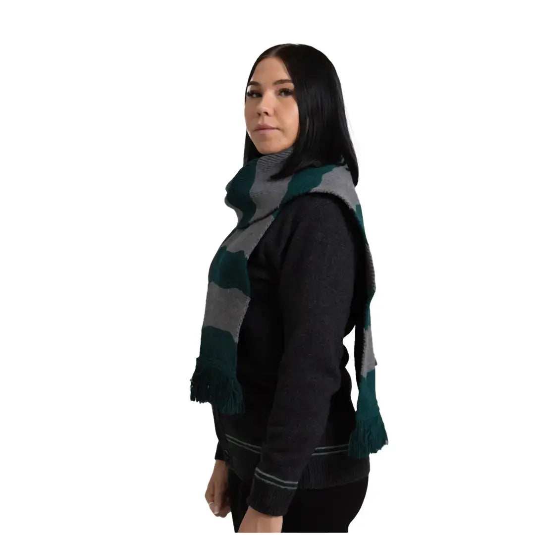 Slytherin Striped Scarf - Olleke Wizarding Shop Amsterdam