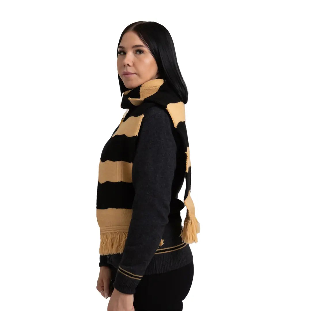 Hufflepuff Striped Scarf - Olleke Wizarding Shop Amsterdam