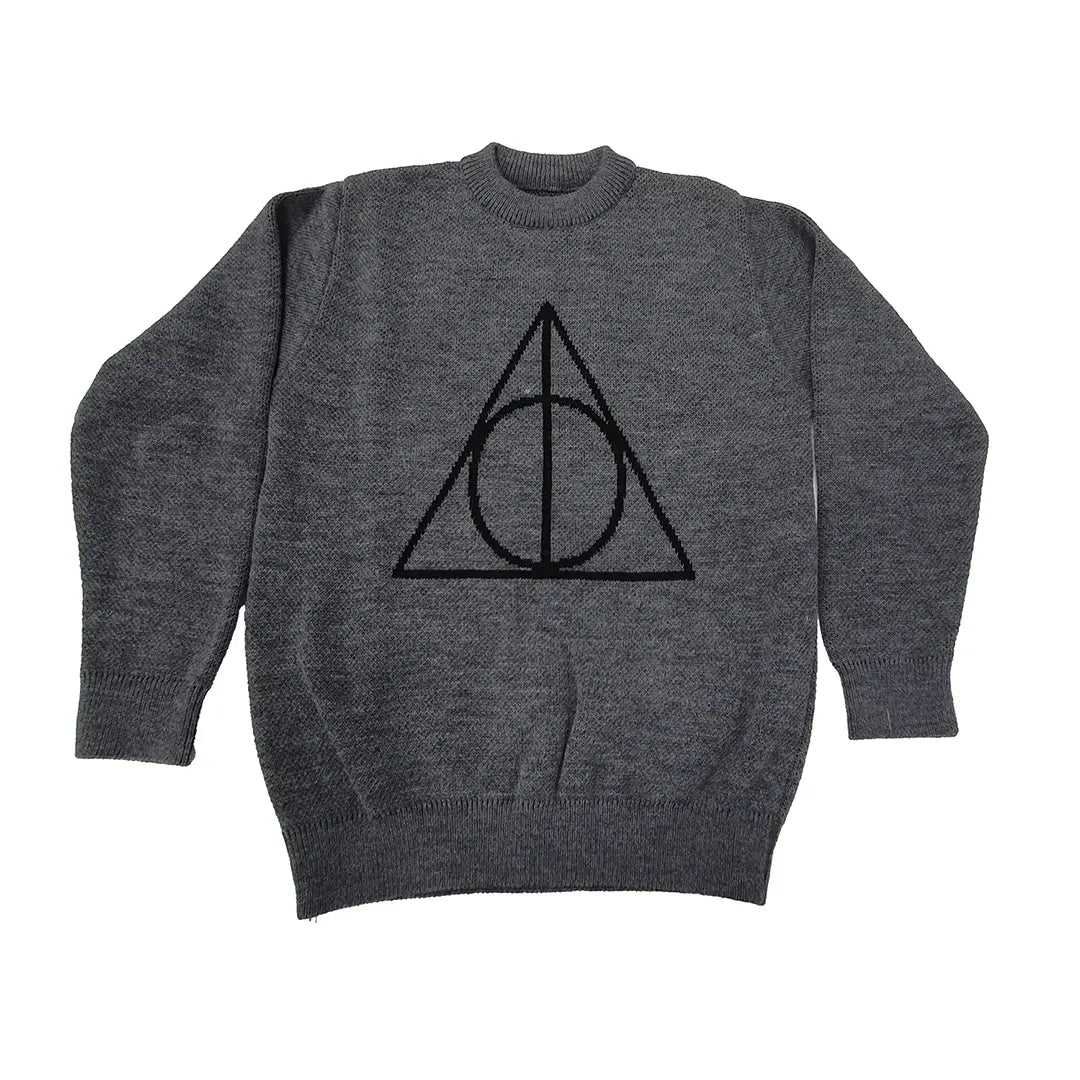 Deathly Hallows Knitted Jumper - Olleke Wizarding Shop Amsterdam