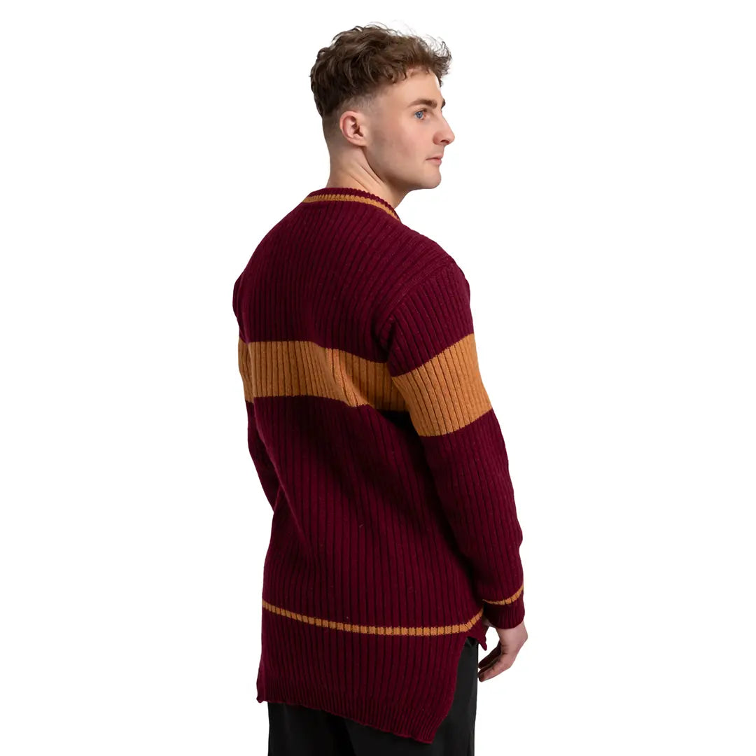 Gryffindor Quidditch Knitted Adult Jumper - Olleke Wizarding Shop Amsterdam