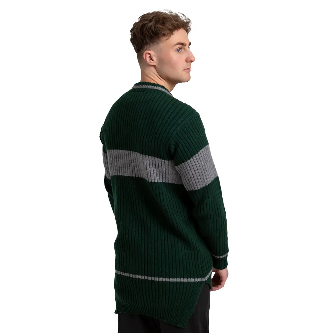 Slytherin Quidditch Knitted Adult Jumper - Olleke Wizarding Shop Amsterdam