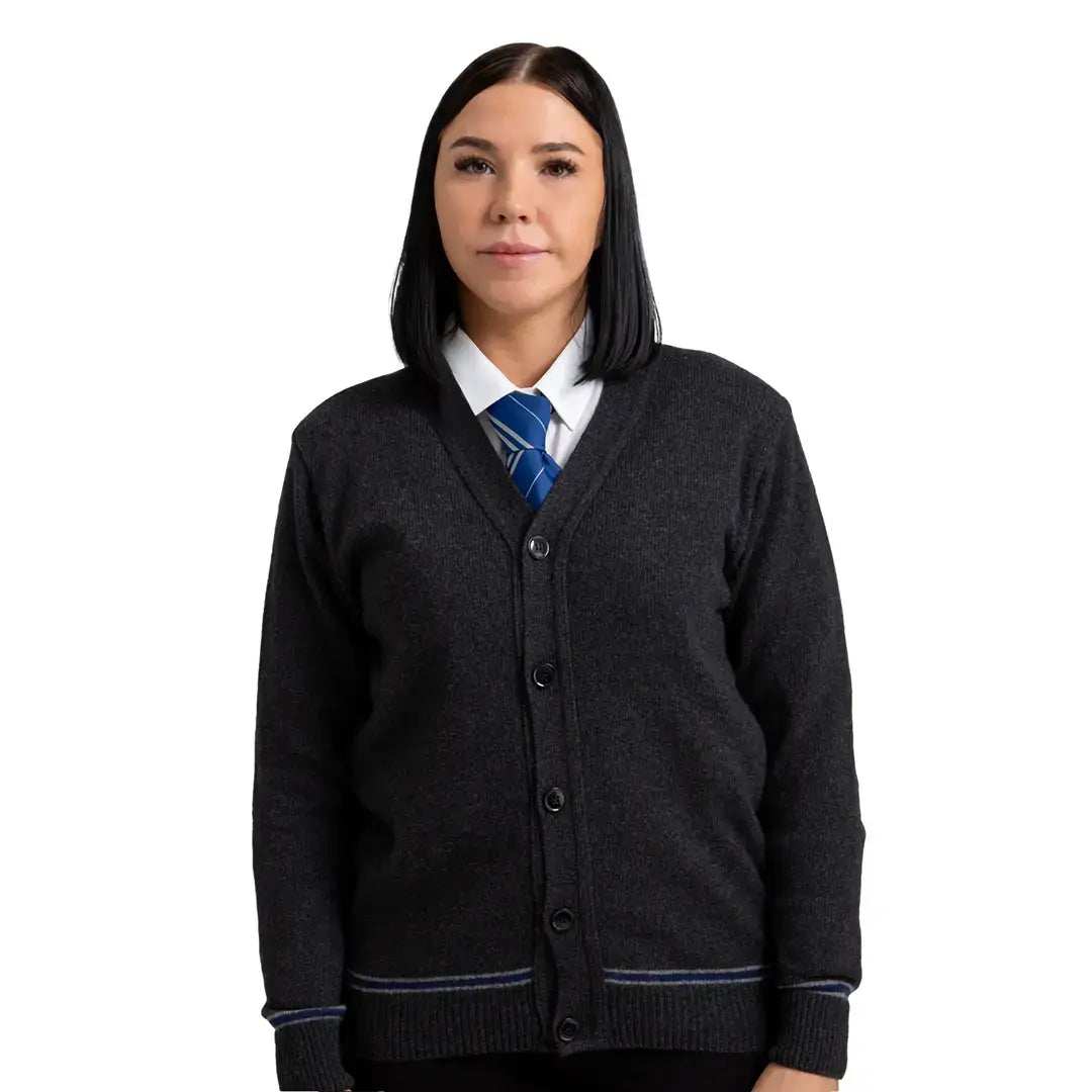 Ravenclaw V-Neck School Cardigan - Olleke Wizarding Shop Amsterdam