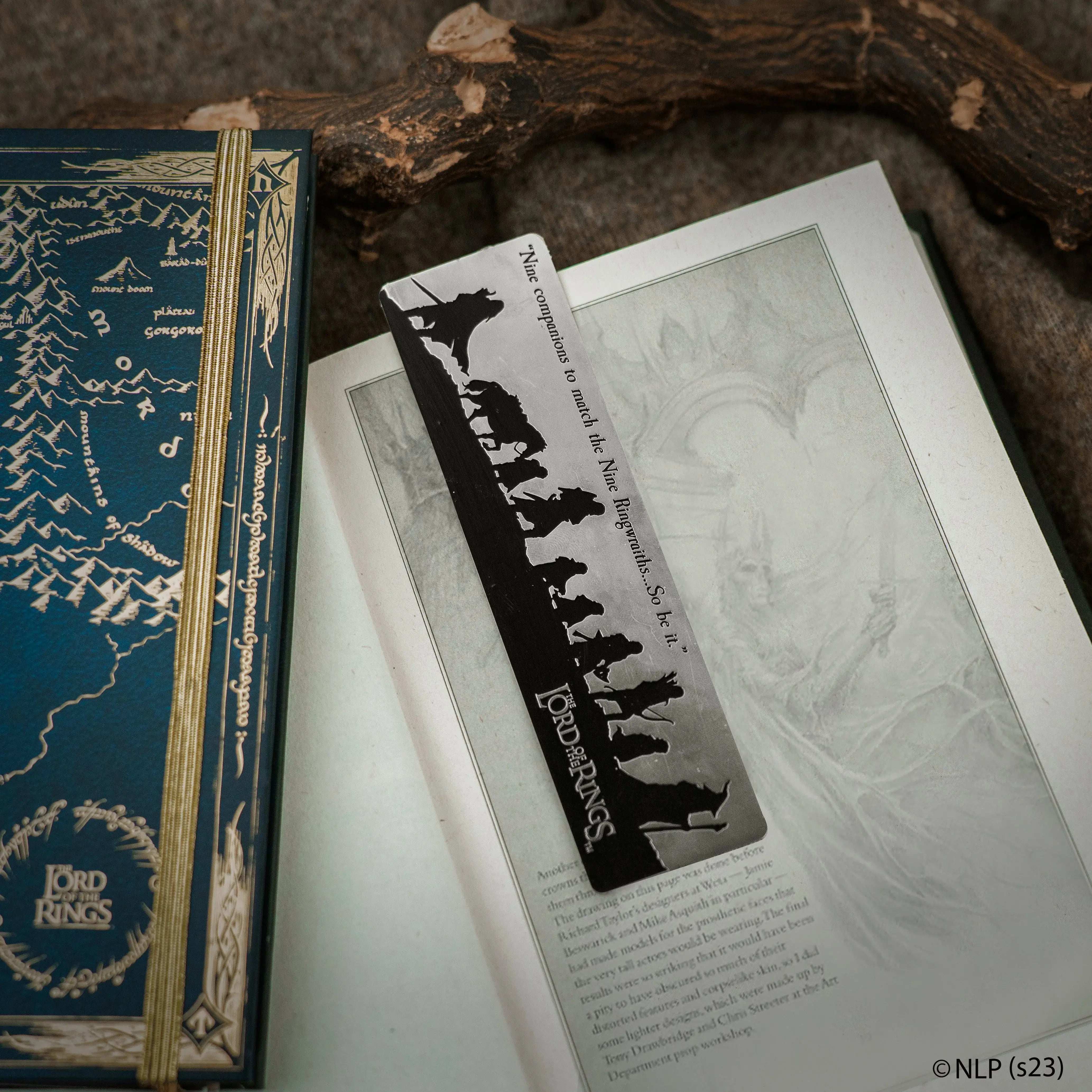 Fellowship of the Ring Metal Bookmark - Olleke Wizarding Shop Amsterdam