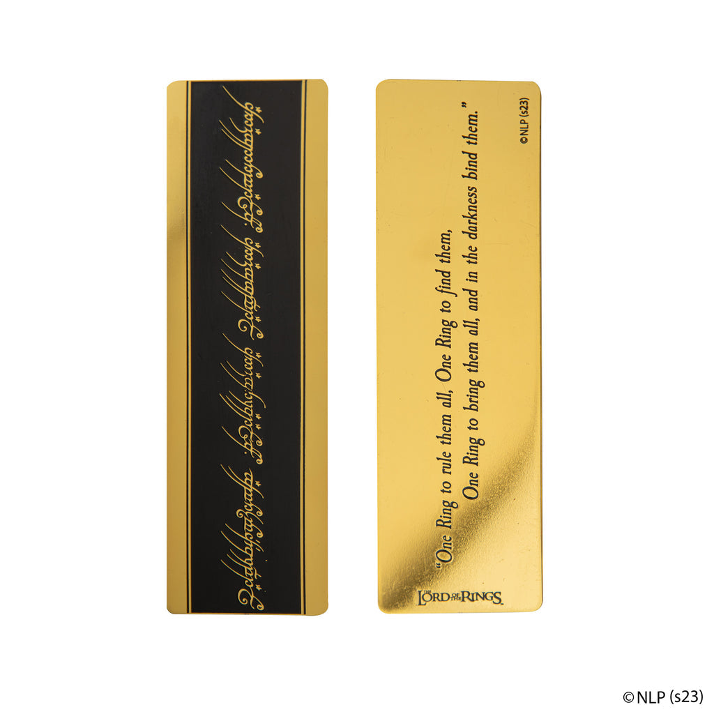 One Ring Metal Bookmark - Olleke Wizarding Shop Amsterdam