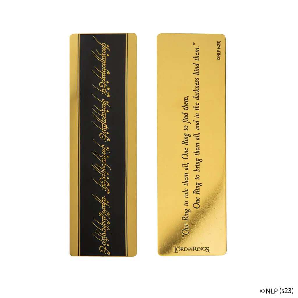 One Ring Metal Bookmark - Olleke Wizarding Shop Amsterdam