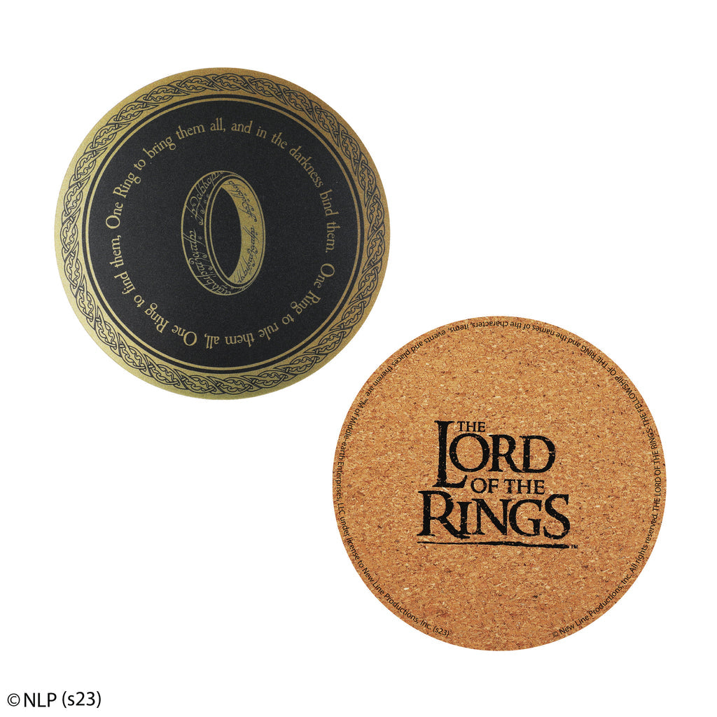 Lord of the Rings Set of 4 Coasters - Olleke Wizarding Shop Amsterdam