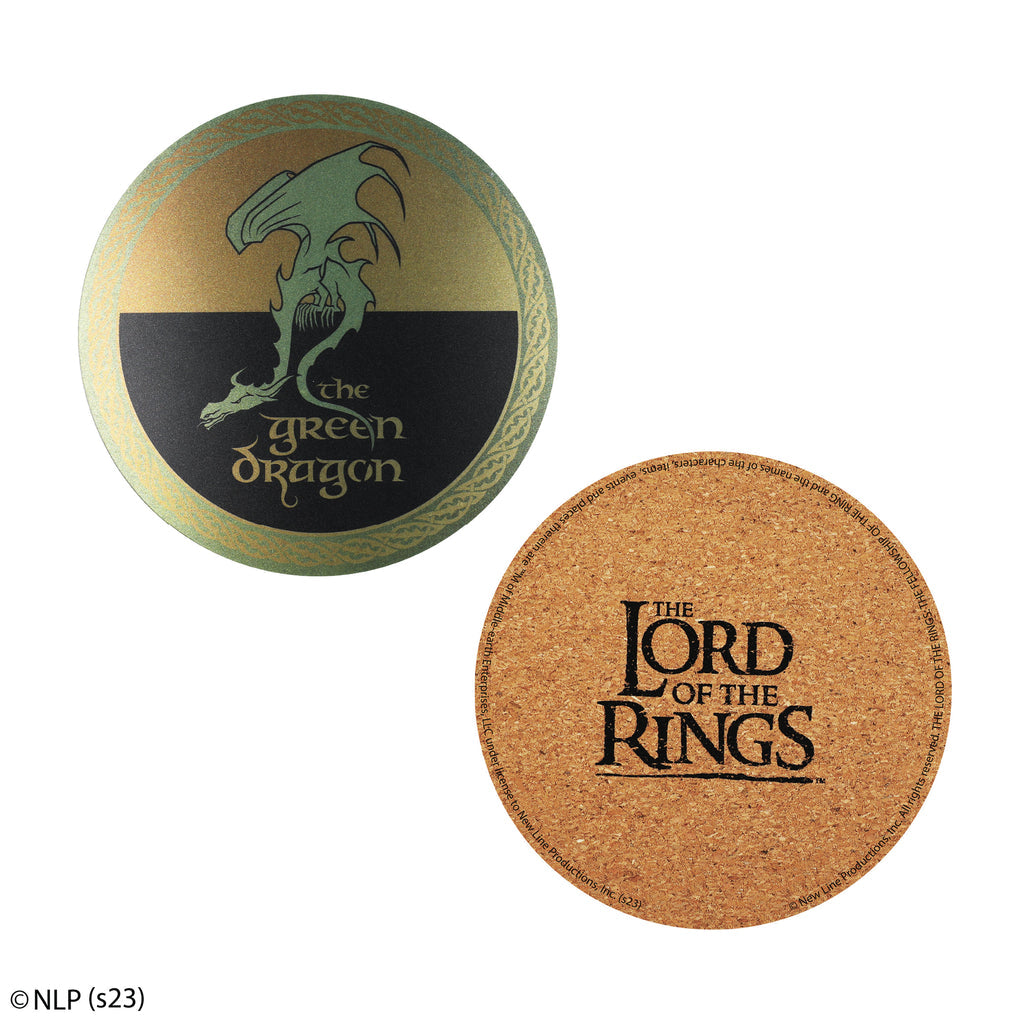 Lord of the Rings Set of 4 Coasters - Olleke Wizarding Shop Amsterdam
