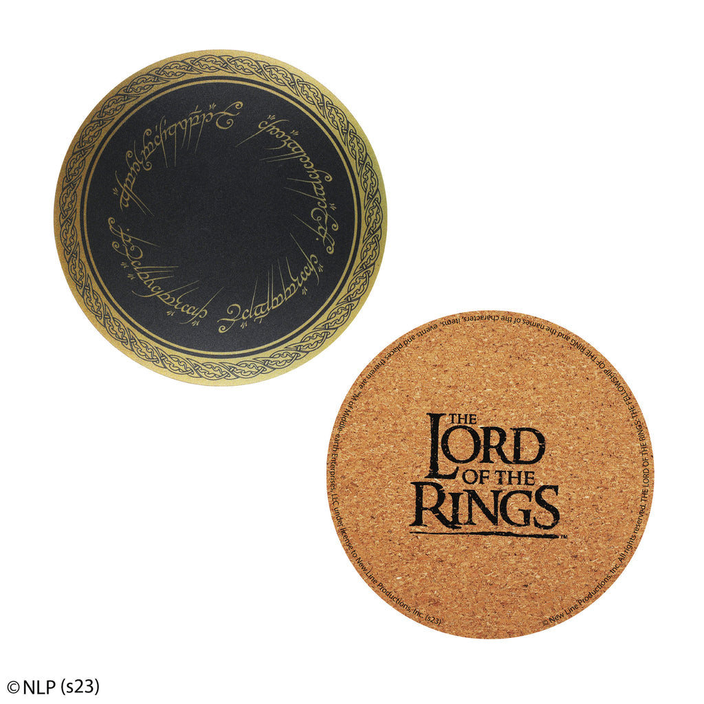 Lord of the Rings Set of 4 Coasters - Olleke Wizarding Shop Amsterdam