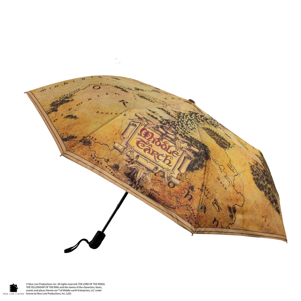 Middle Earth Map Umbrella - Olleke Wizarding Shop Amsterdam