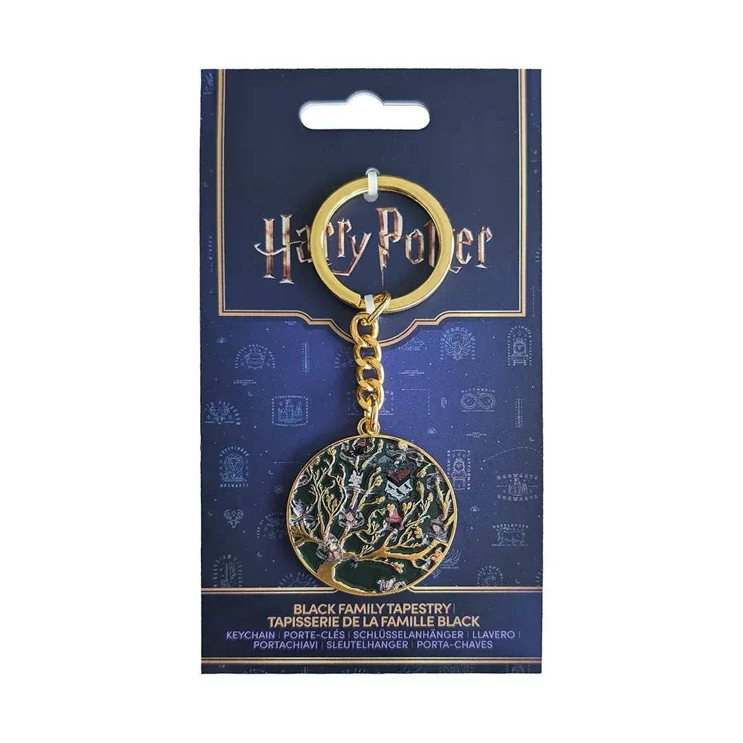 Black family key ring by Cinéreplicas featuring a detailed design, perfect for fans and collectors.