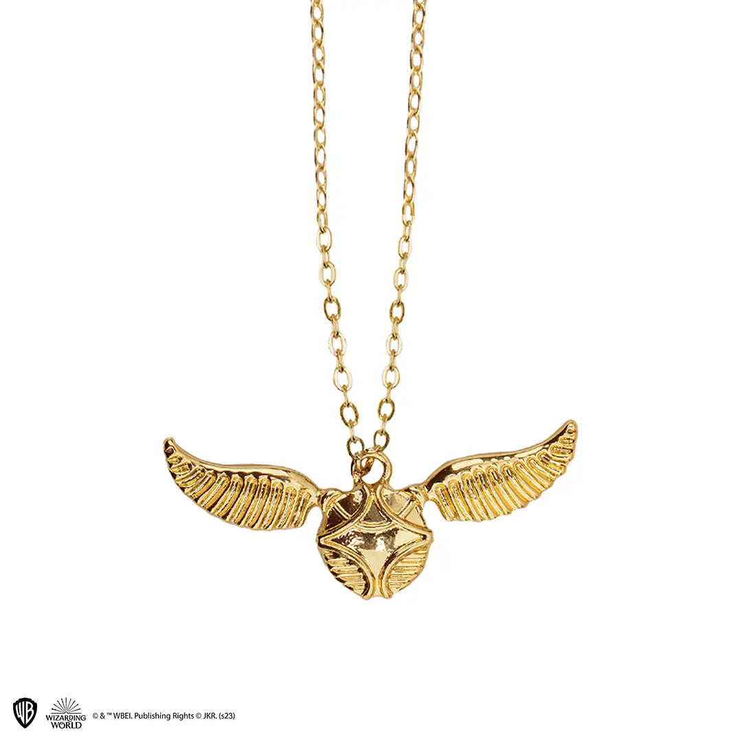Harry Potter Golden snitch necklace - Olleke Wizarding Shop Amsterdam