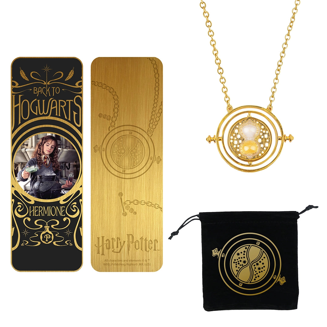 Harry Potter Time-Turner and Bookmark Set - Olleke Wizarding Shop Amsterdam