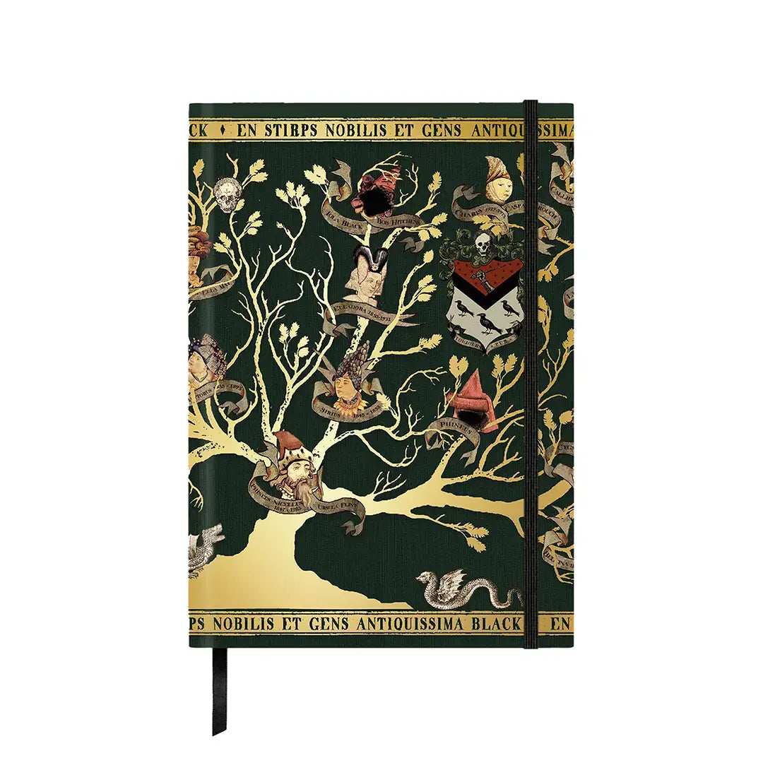 Harry Potter Hard cover notebook Black Family - Olleke Wizarding Shop Amsterdam