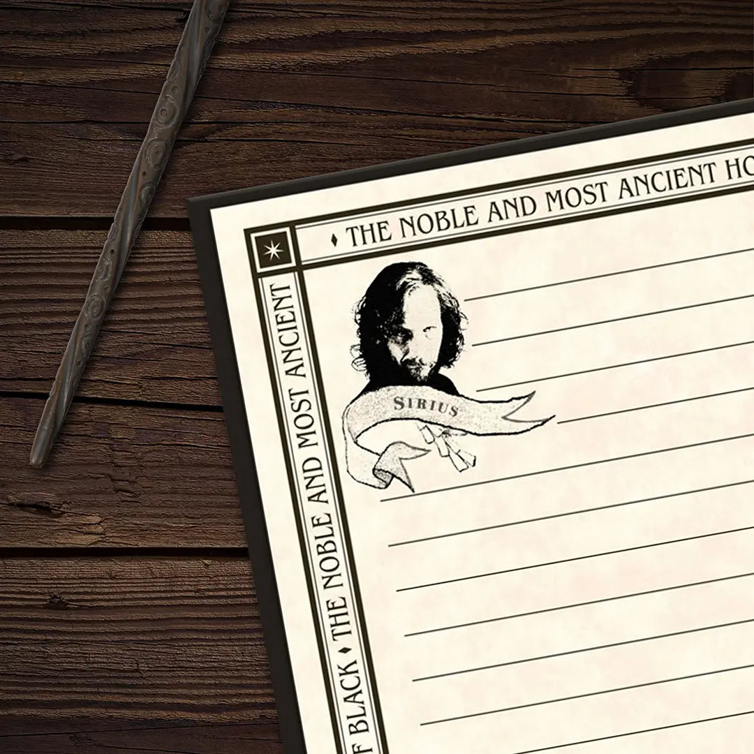 Harry Potter Hard cover notebook Black Family