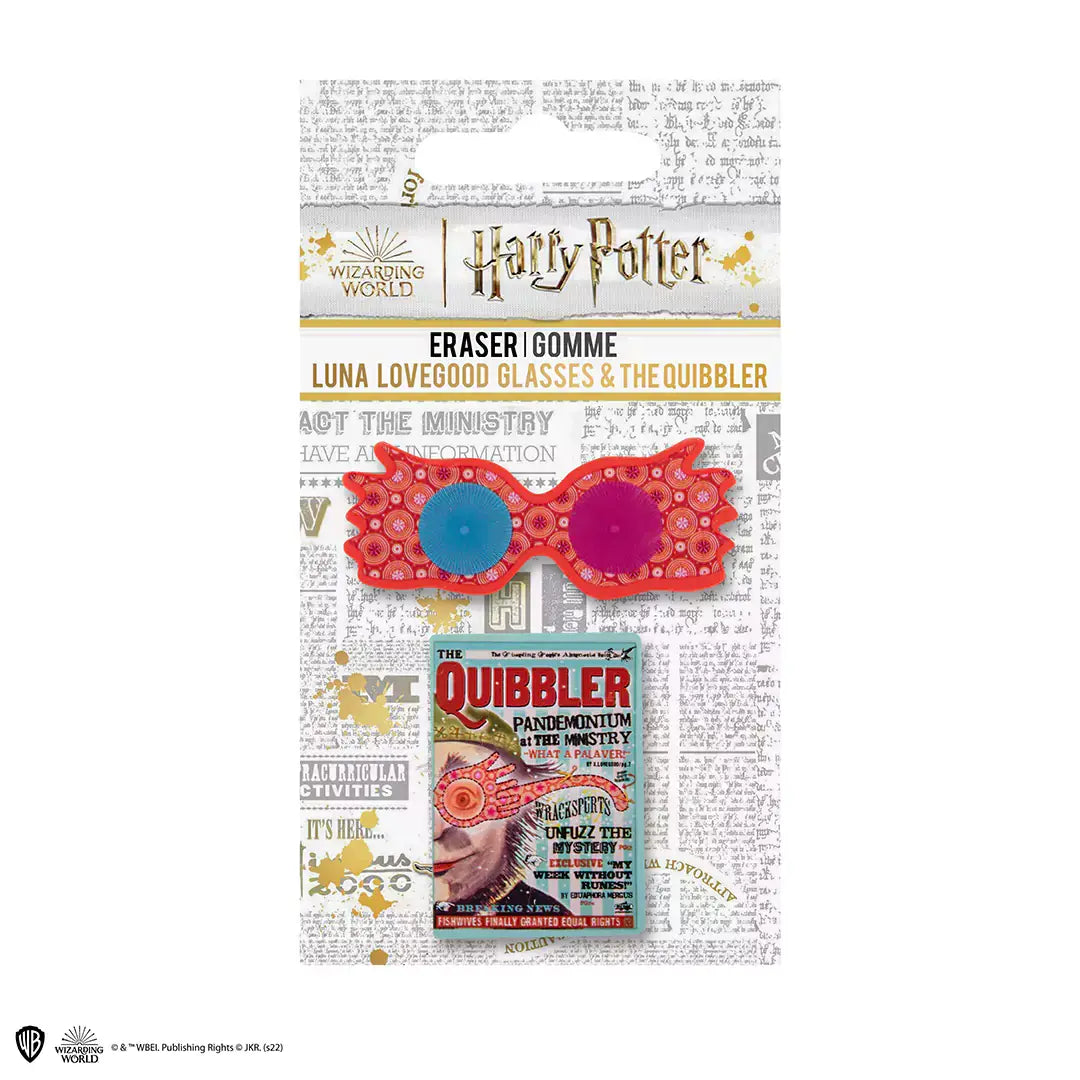 Harry Potter Set of 2 erasers - Luna Lovegood - Olleke Wizarding Shop Amsterdam