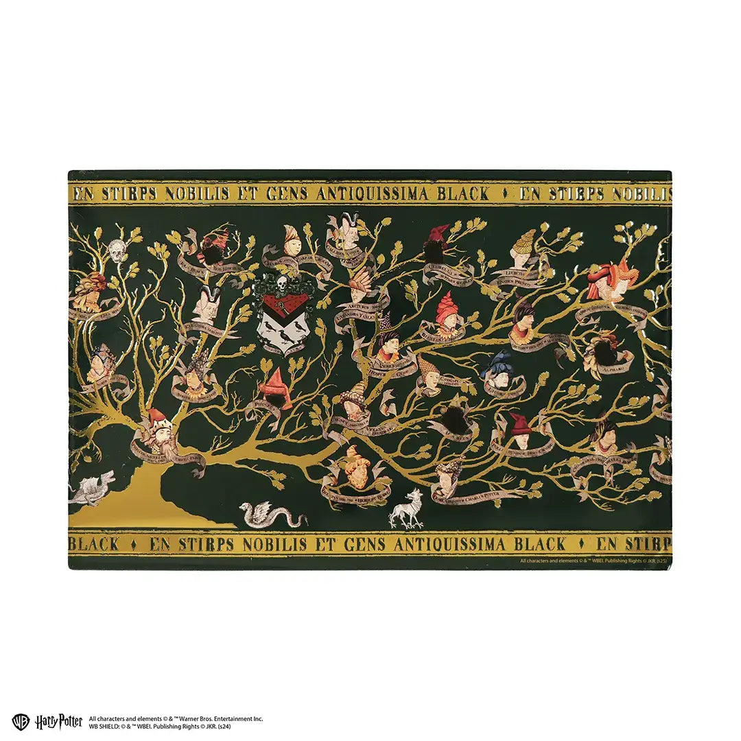 Harry Potter Aluminium plate Black Family - Olleke Wizarding Shop Amsterdam