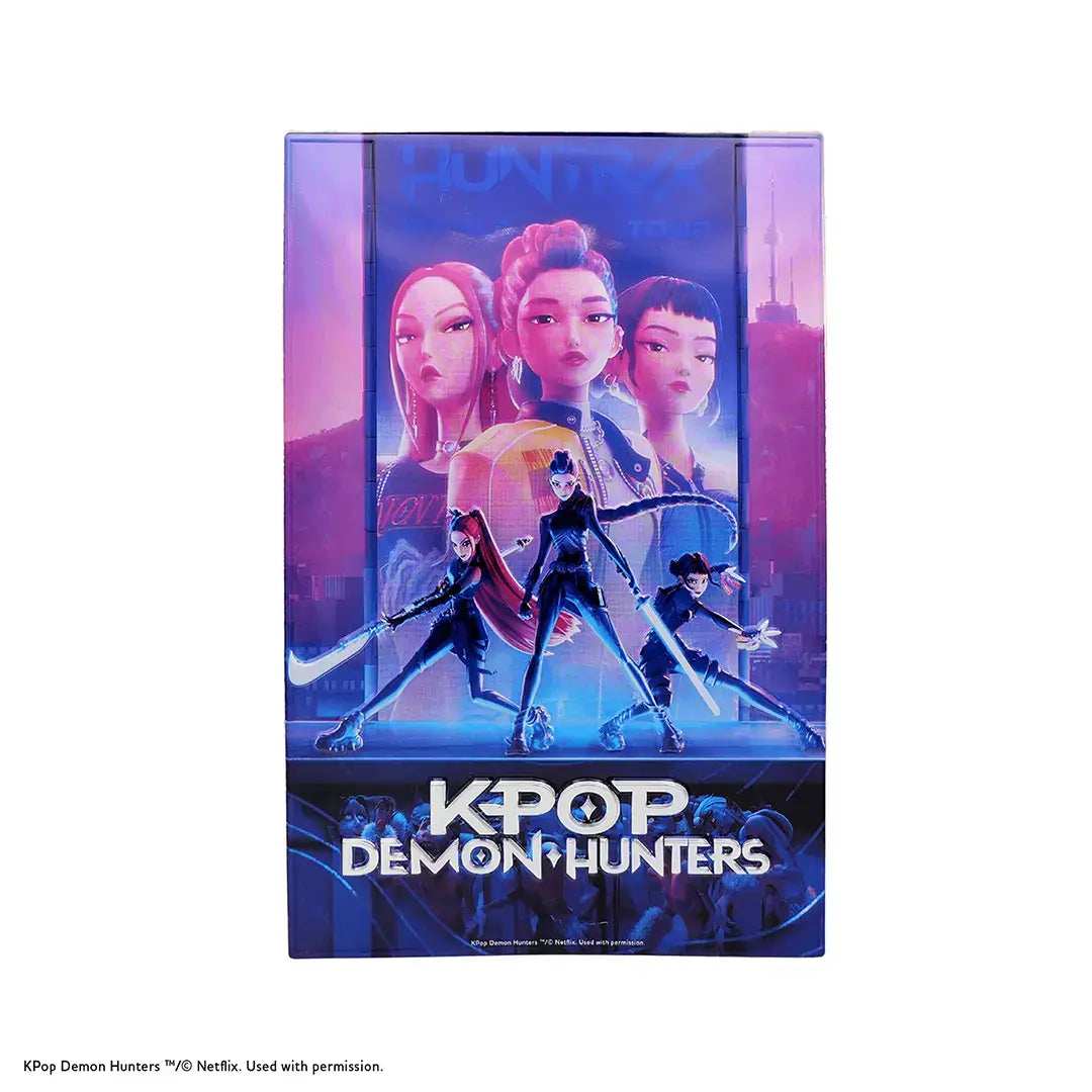 KPop Demon Hunters tin sign - Olleke Wizarding Shop Amsterdam