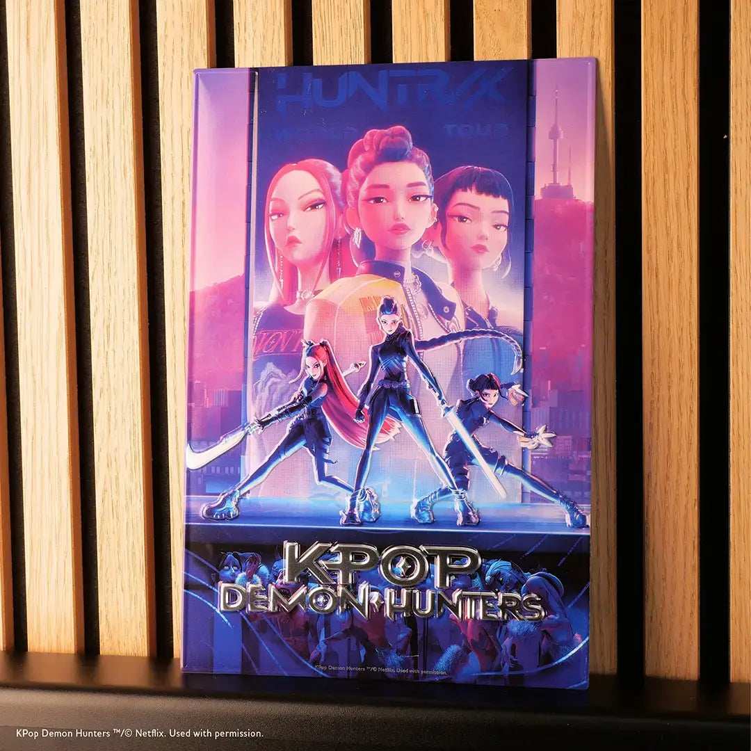 KPop Demon Hunters tin sign - Olleke Wizarding Shop Amsterdam