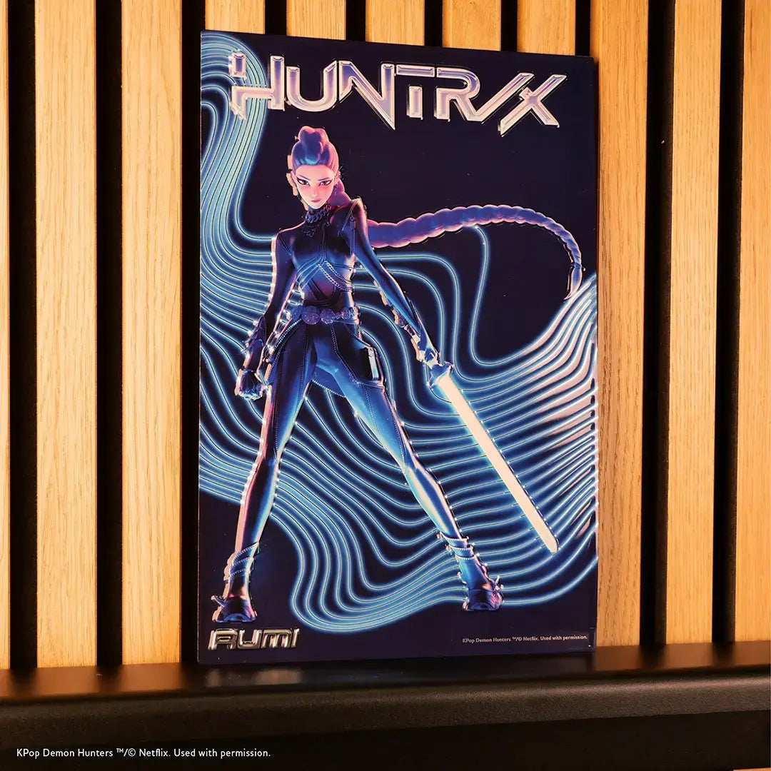 KPop Demon Hunters tin sign - Rumi - Olleke Wizarding Shop Amsterdam