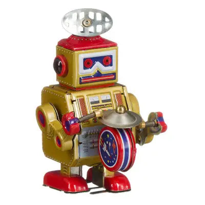 Drum playing Robot - Olleke Wizarding Shop Amsterdam