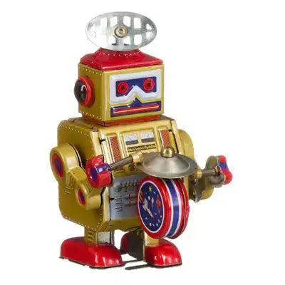 Drum playing Robot - Olleke Wizarding Shop Amsterdam