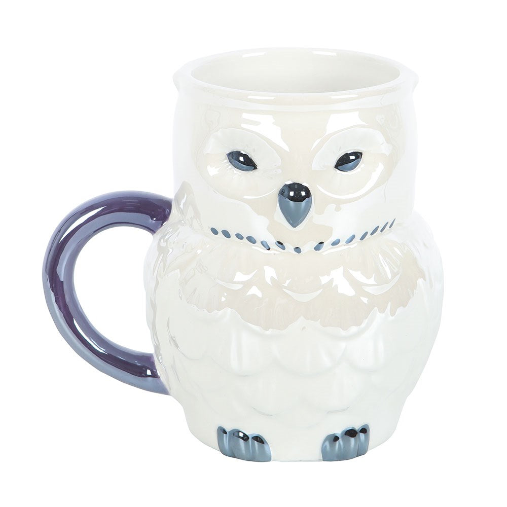 Owl Shaped Iridescent Mug - Olleke Wizarding Shop Amsterdam