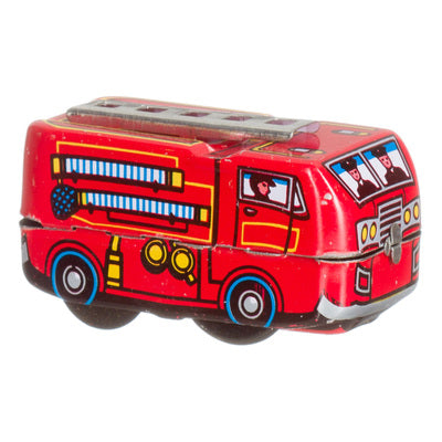 Firetruck Metal Toy - Olleke Wizarding Shop Amsterdam