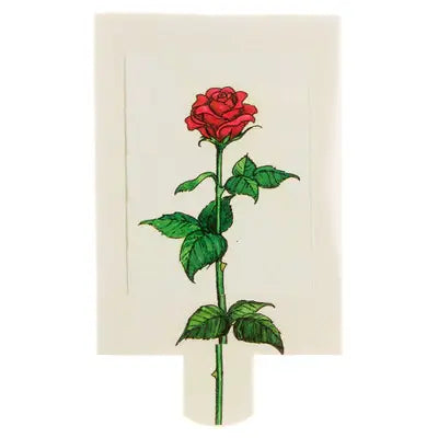 Rose slide card - Olleke Wizarding Shop Amsterdam