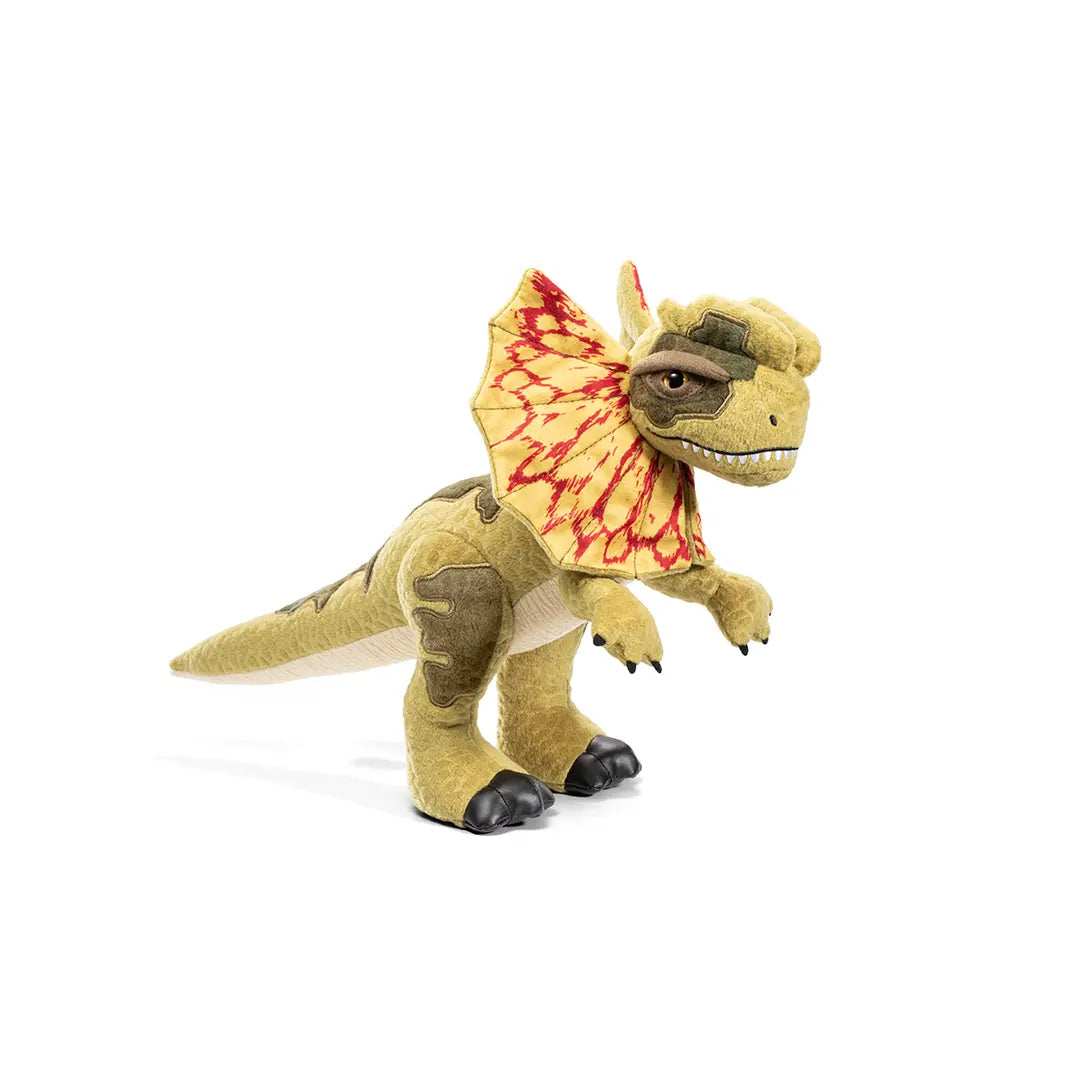 Jurassic Dilophosaurus plush
