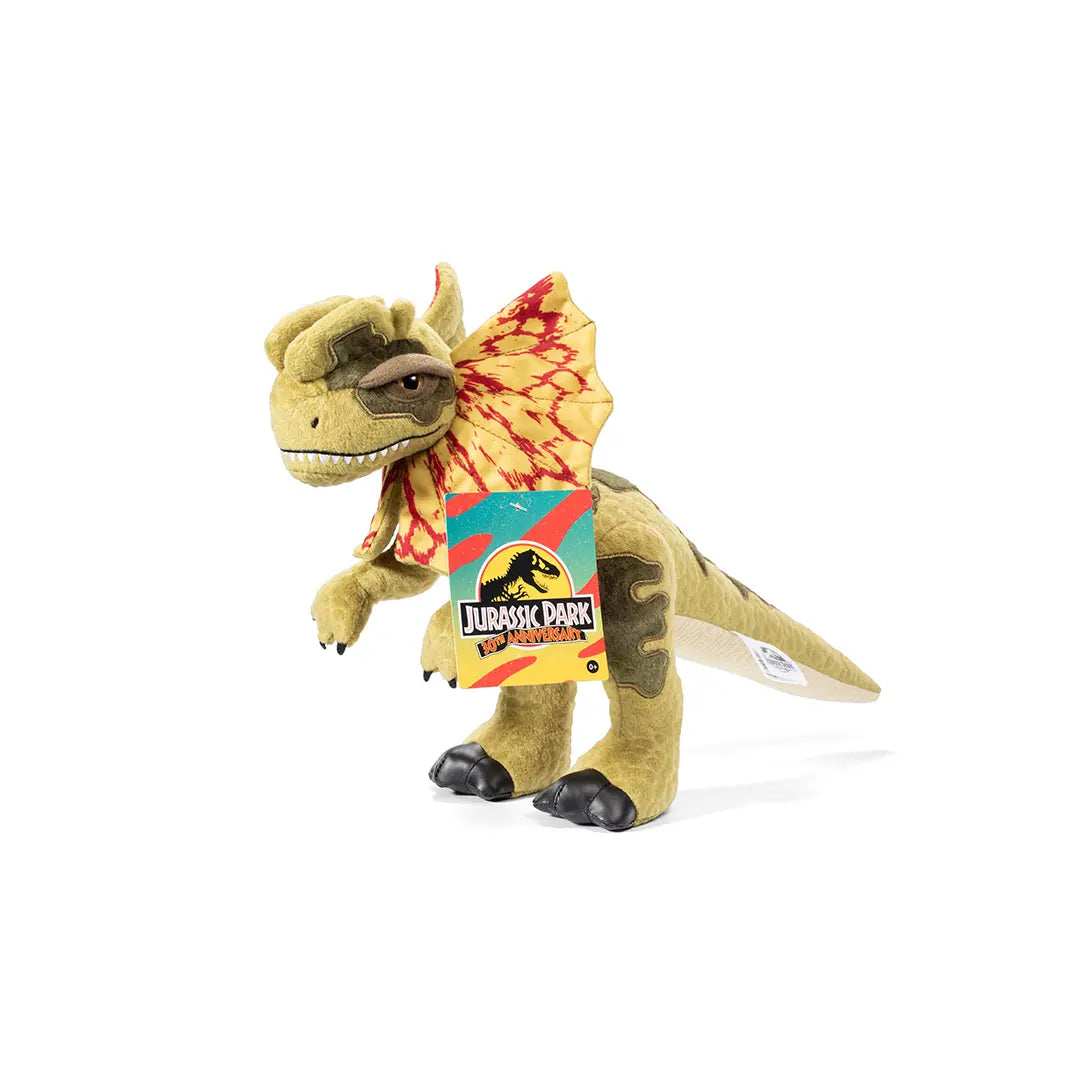 Jurassic Dilophosaurus plush