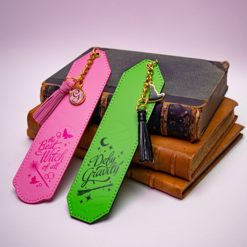 Wicked Glinda & Elphaba Bookmark Set - Olleke Wizarding Shop Amsterdam