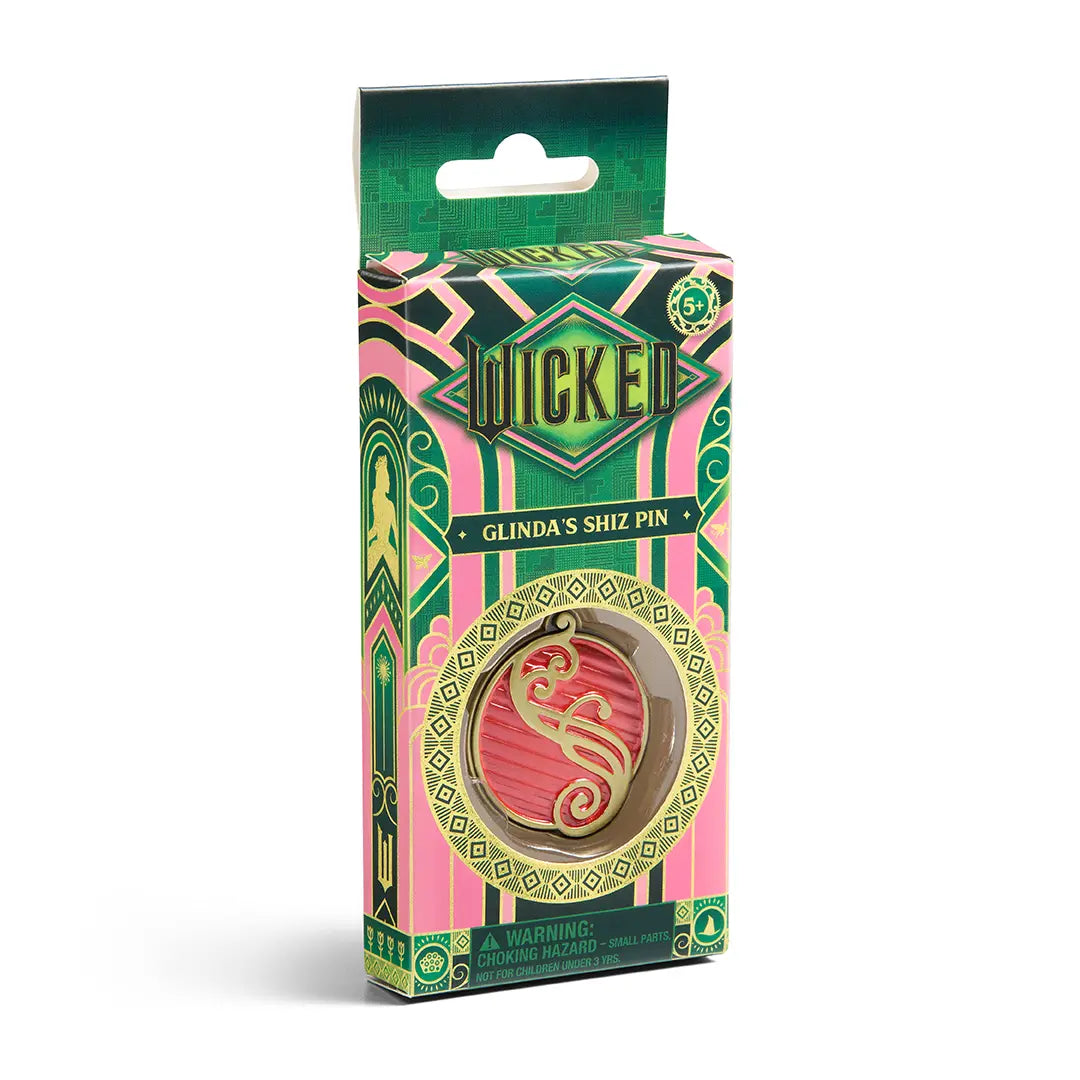 Wicked Glinda Shiz Pin badge - Olleke Wizarding Shop Amsterdam