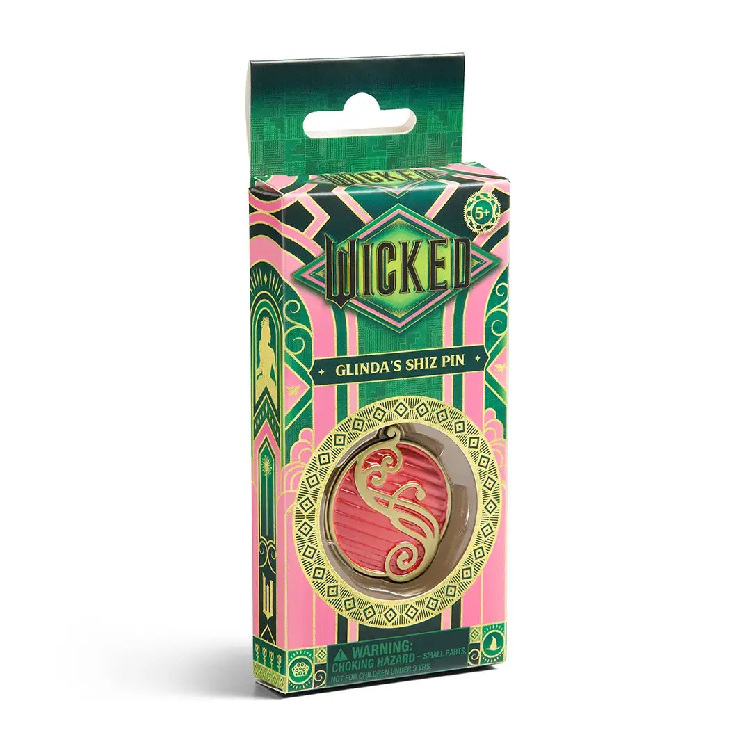 Wicked Glinda Shiz Pin badge - Olleke Wizarding Shop Amsterdam