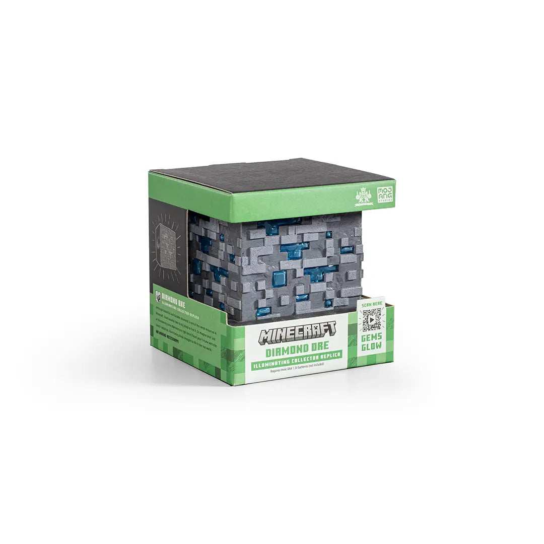 Minecraft Diamond Ore Illuminating Collector Replica